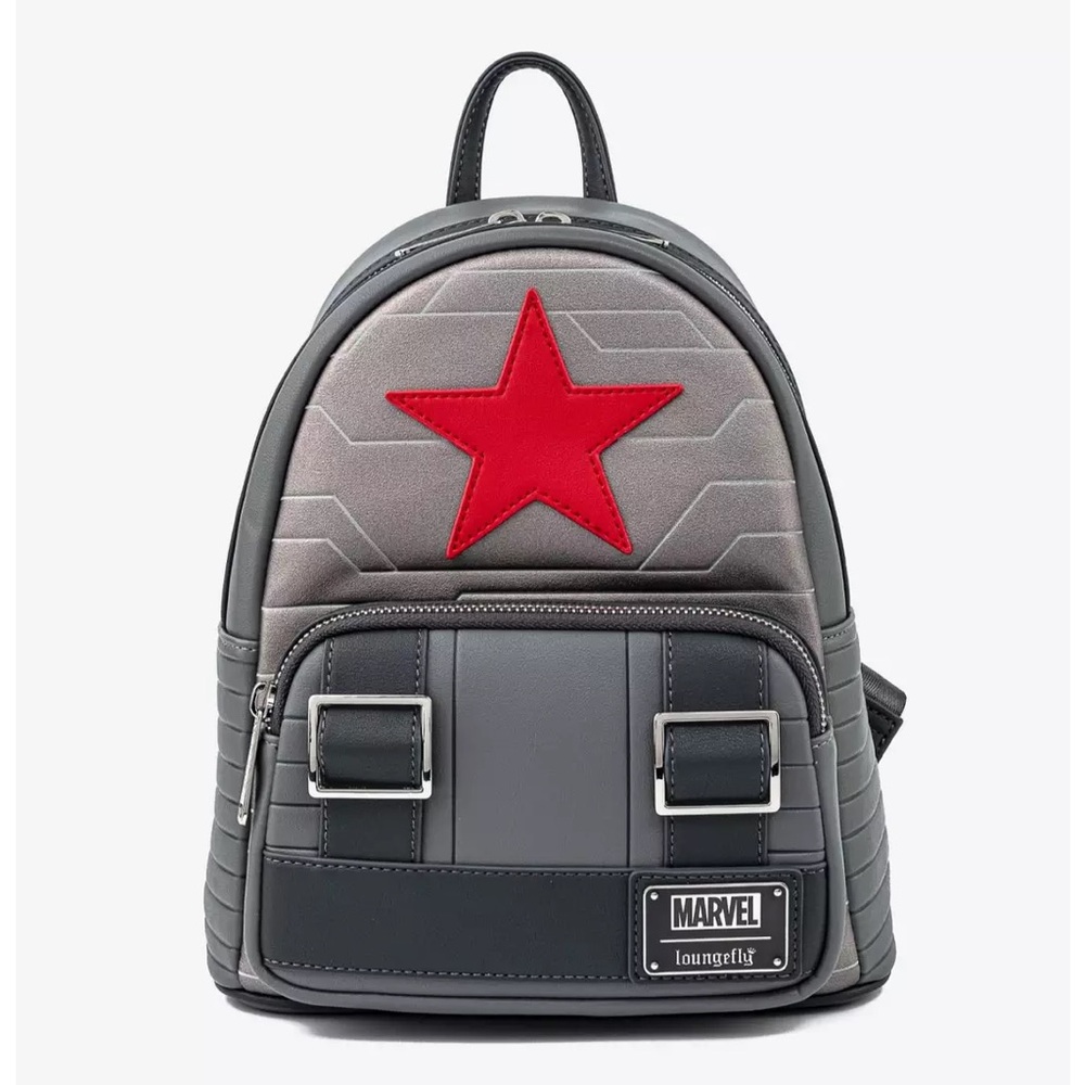 Marvel Loungefly Winter Soldier Backpack NWT